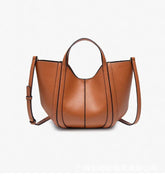 Bucket-textured Vegetable Tote Bag