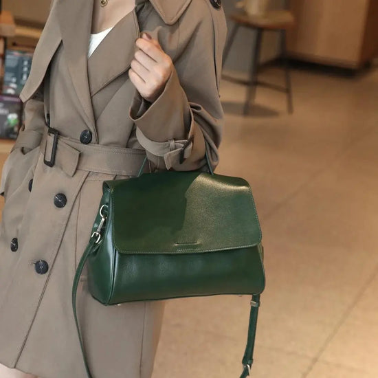 Daily Use Genuine Leather Handbag