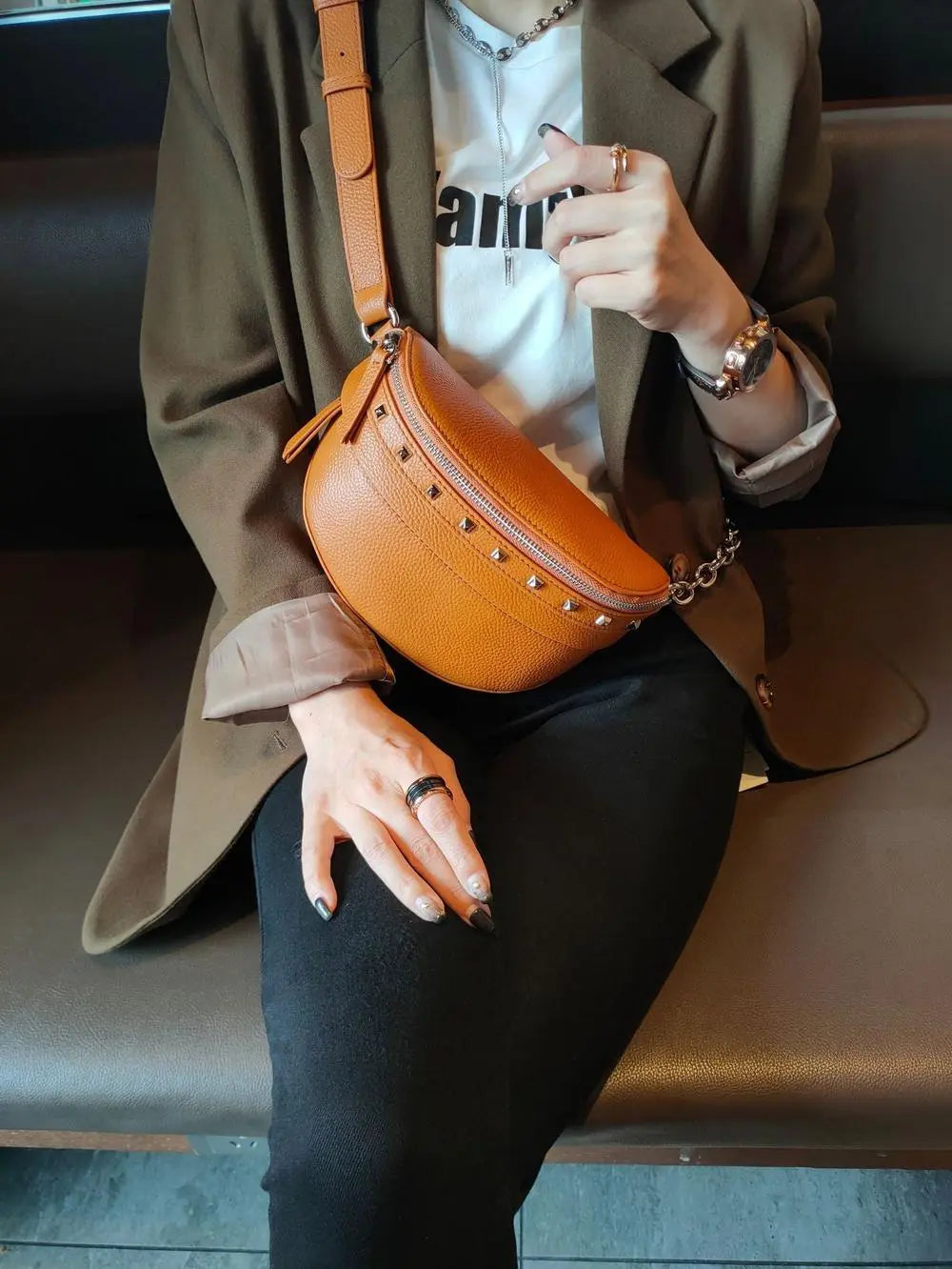 Dumpling crossbody Bag