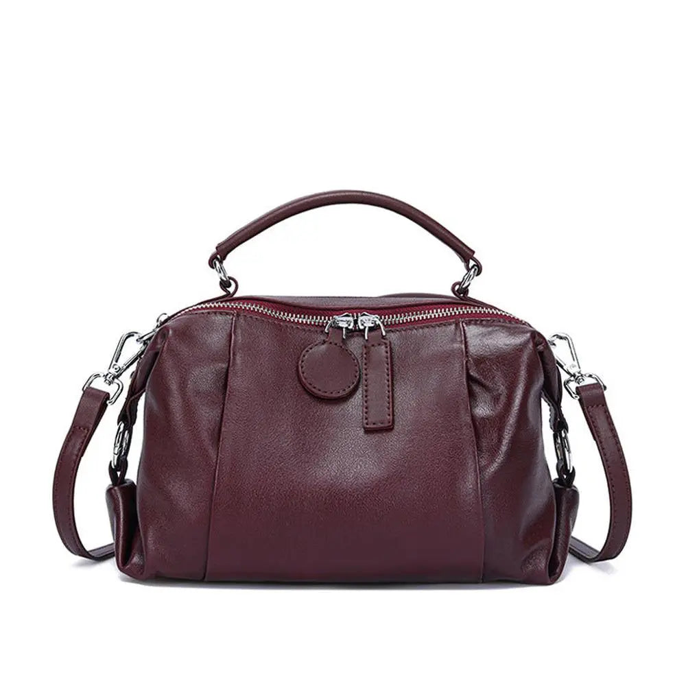 First Layer Leather Handbag