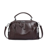 First Layer Leather Handbag