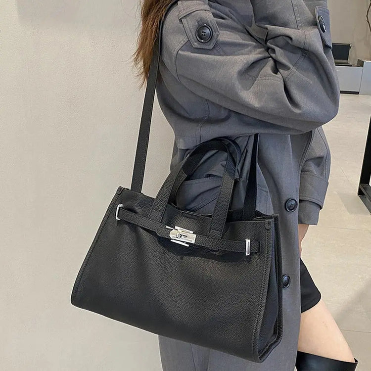 Genuine Leather Large Capacity Handbag