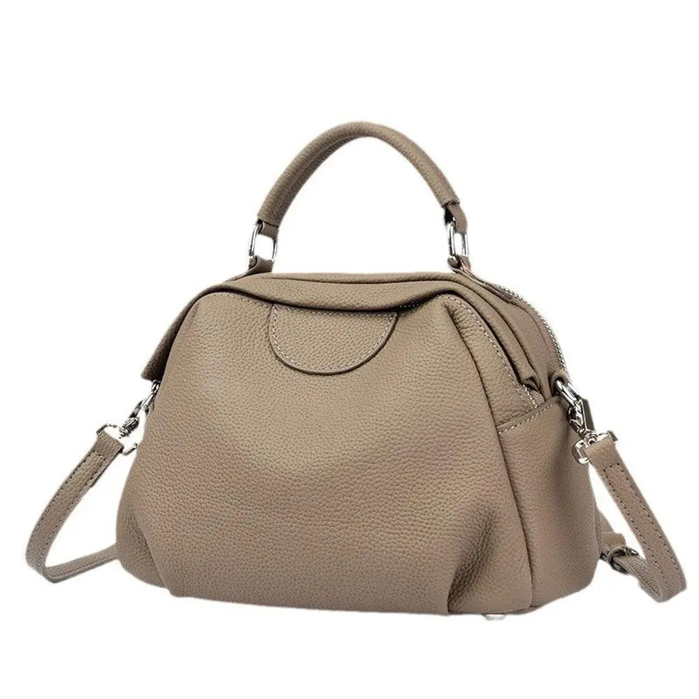 Genuine Leather Large-capacity Crossbody Bag