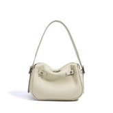 High-End Leather Pillow Shoulder Bag