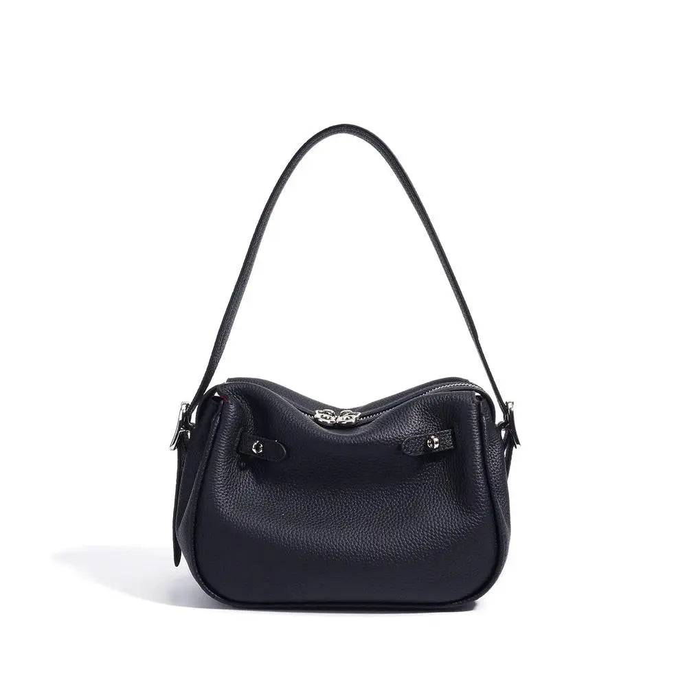 High-End Leather Pillow Shoulder Bag