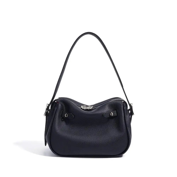 High-End Leather Pillow Shoulder Bag