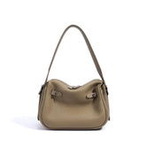 High-End Leather Pillow Shoulder Bag