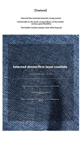 Jean Bag Korean Style Lazy Backpack