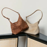 Large Capacity Suede Tote Bag