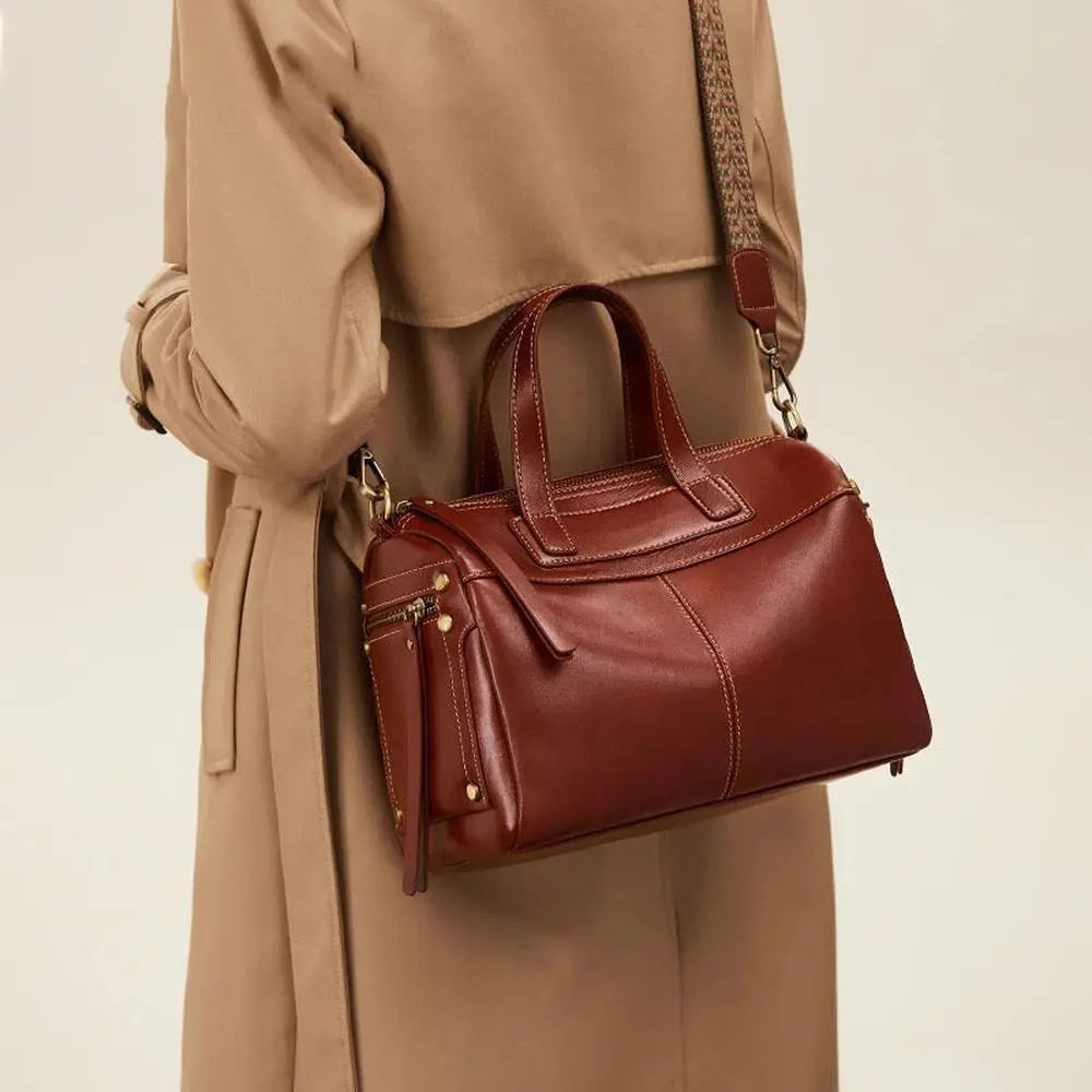 Large Capacity handeled crossbody Satchel