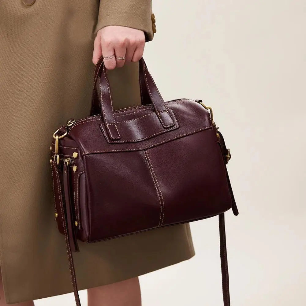 Large Capacity handeled crossbody Satchel