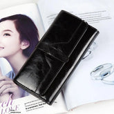 Leather Tri Fold Wallet