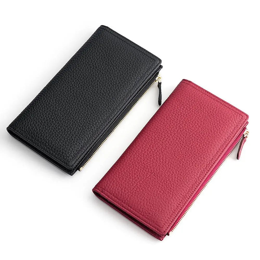 Luxury Leather Long Wallet