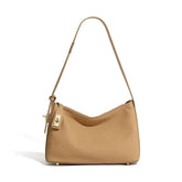 New Genuine Leather Dumpling Shoulder Bag