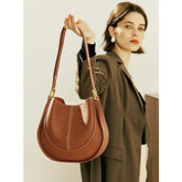 Niche Luxury Leather Shoulder Bag
