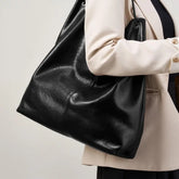Premium Vegetable-Tanned Leather Tote Bag