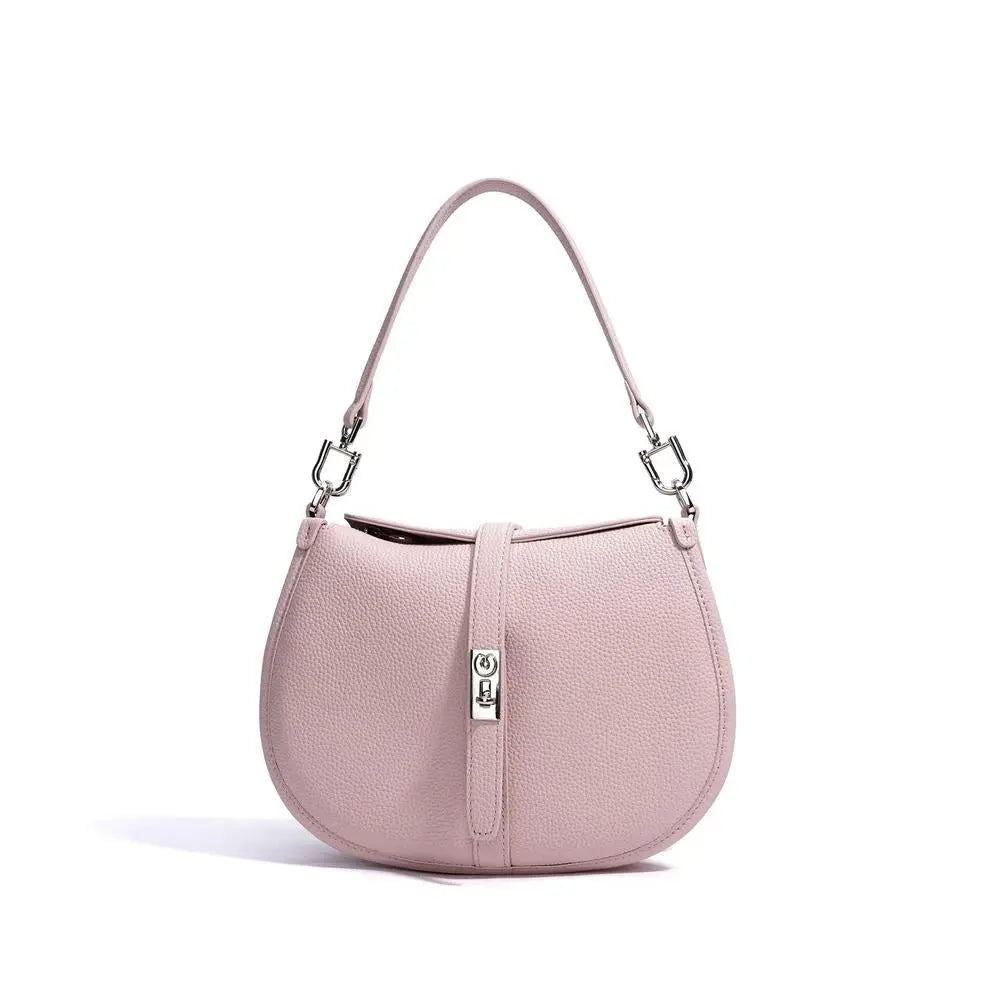 Simple Commute Genuine Leather Shoulder Bag