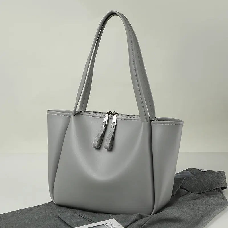 Soft-leather tote Bag