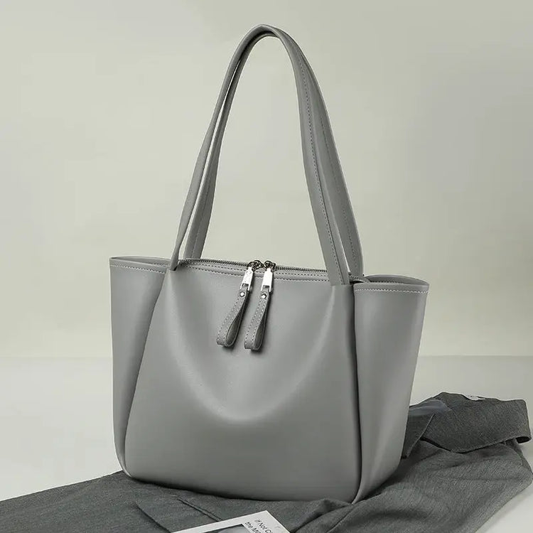 Soft-leather tote Bag