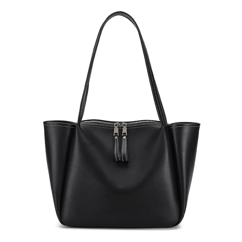Soft-leather tote Bag