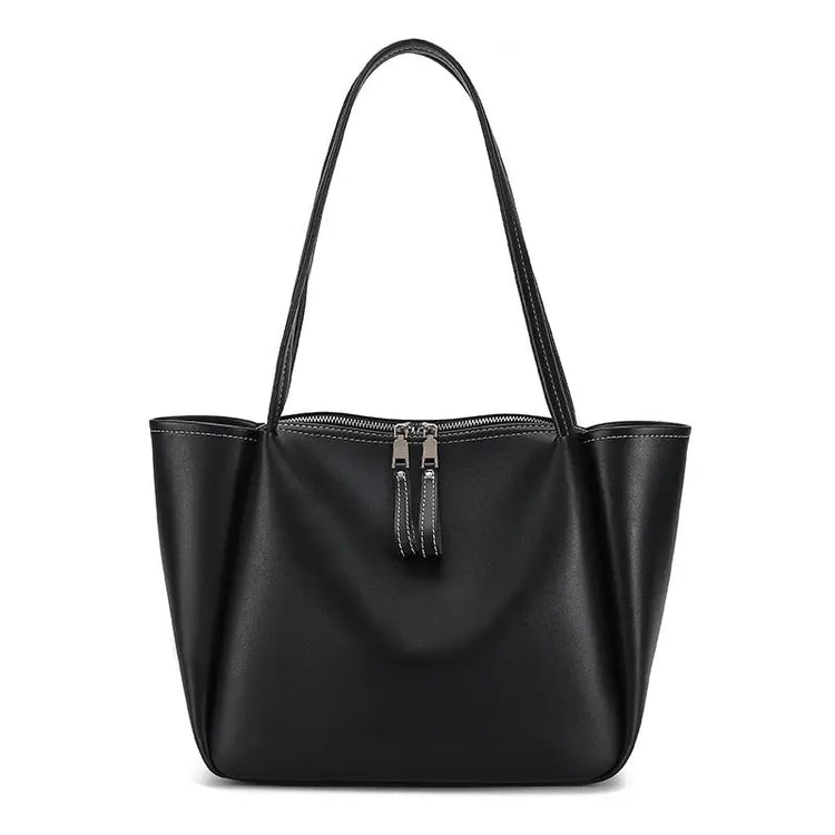 Soft-leather tote Bag