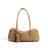Suede Shoulder Bag