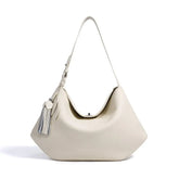 Trendy Large-Capacity Leather Shoulder Bag