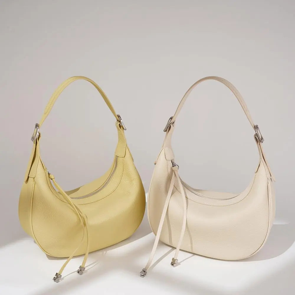 Vegetal Tanned Crossbody All-match Commuter Shoulder Bag