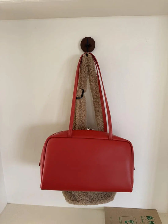 Versatile Commuter Large-capacity Cowhide Shoulder