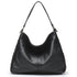 Womens High-Capacity First-Layer Cowhide Shoulder Crossbody Bag