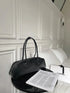 Women’s Korean-Style Leather Baguette Shoulder Bag