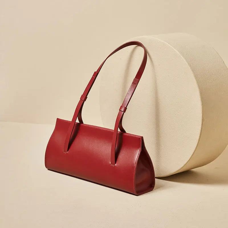 Qamar Leather Shoulder bag Nomade Code